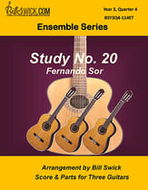 Bill Swick's Year 3, Quarter 4 - Advanced Ensembles for Three Guitars Guitar and Fretted sheet music cover